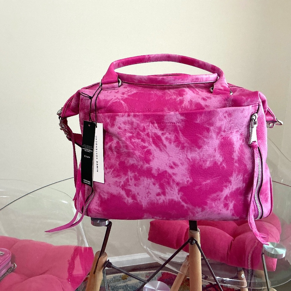 AIMEE  KESTENBERG PINK TRAVEL SET NWT